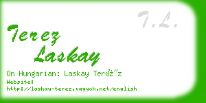 terez laskay business card
